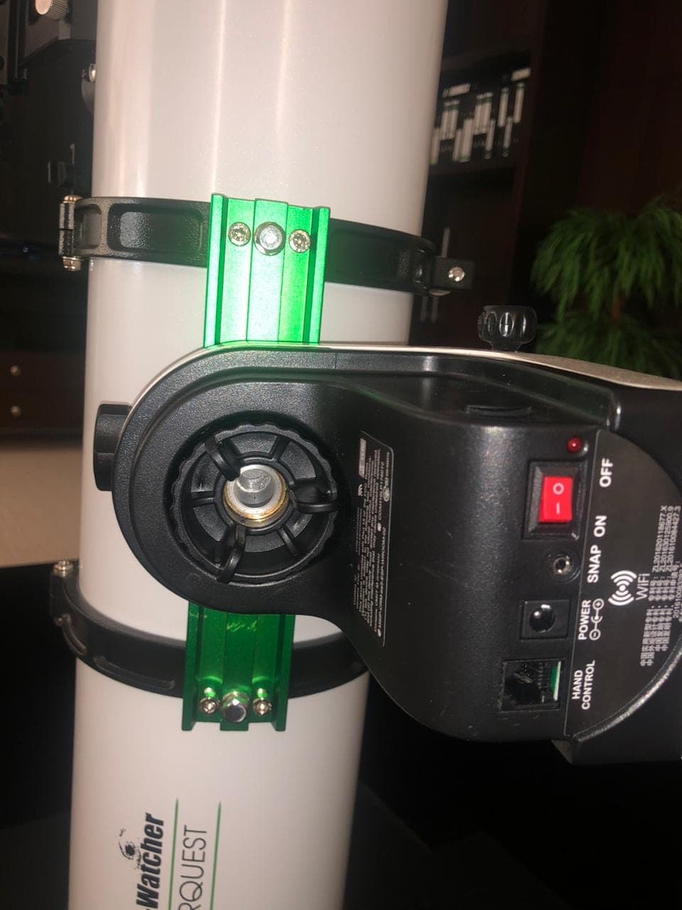 Yarra's telescope — Sky-Watcher tube, ASI 224 MC ZWO mount